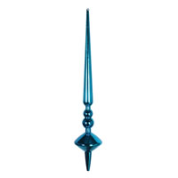 12" Turquoise Shiny Cupola Finial 3/Bag