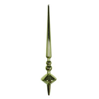 12" Celadon Shiny Cupola Finial 3/Bag