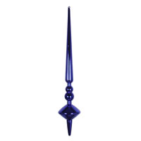 12" Purple Shiny Cupola Finial 3/Bag