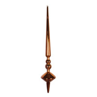 12" Copper Shiny Cupola Finial 3/Bag