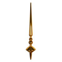 18" Antique Gold Shiny Cupola Finial 2/B