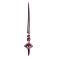18" Pink Shiny Cupola Finial 2/Bag