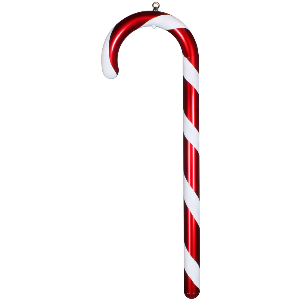 Vickerman Candy Cane Glitter Ornament