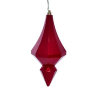 Vickerman 8" Candy Diamond Finial Ornament