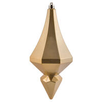 8" Gold Candy Diamond Finial 2/Bag