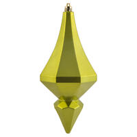 8" Lime Candy Diamond Finial 2/Bag