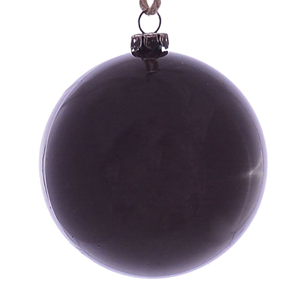 Vickerman Wood Grain Ball Ornament