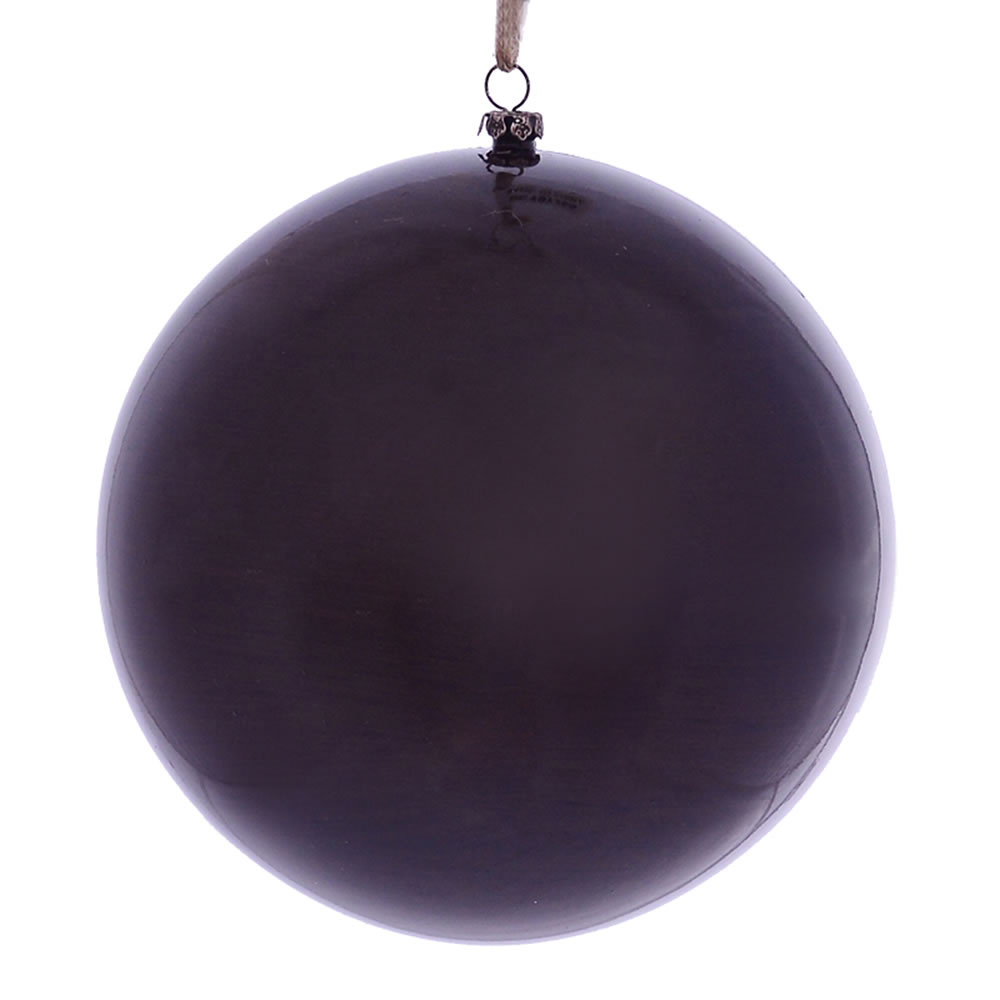 Vickerman Wood Grain Ball Ornament