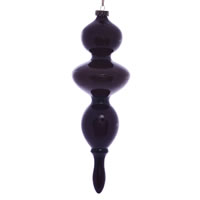 Vickerman 14" Wood Grain Bubble Finial Ornament