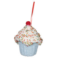 Vickerman 4.5" Cupcake Ornament