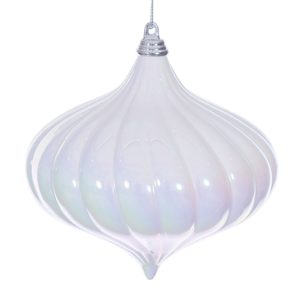 Vickerman Iridescent Onion Ornament