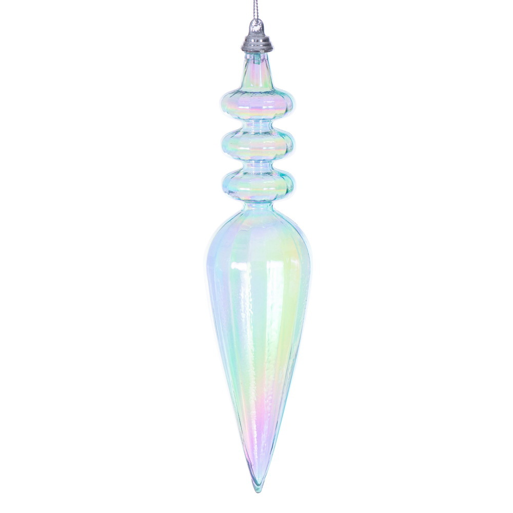 Iridescent Finial Ornament