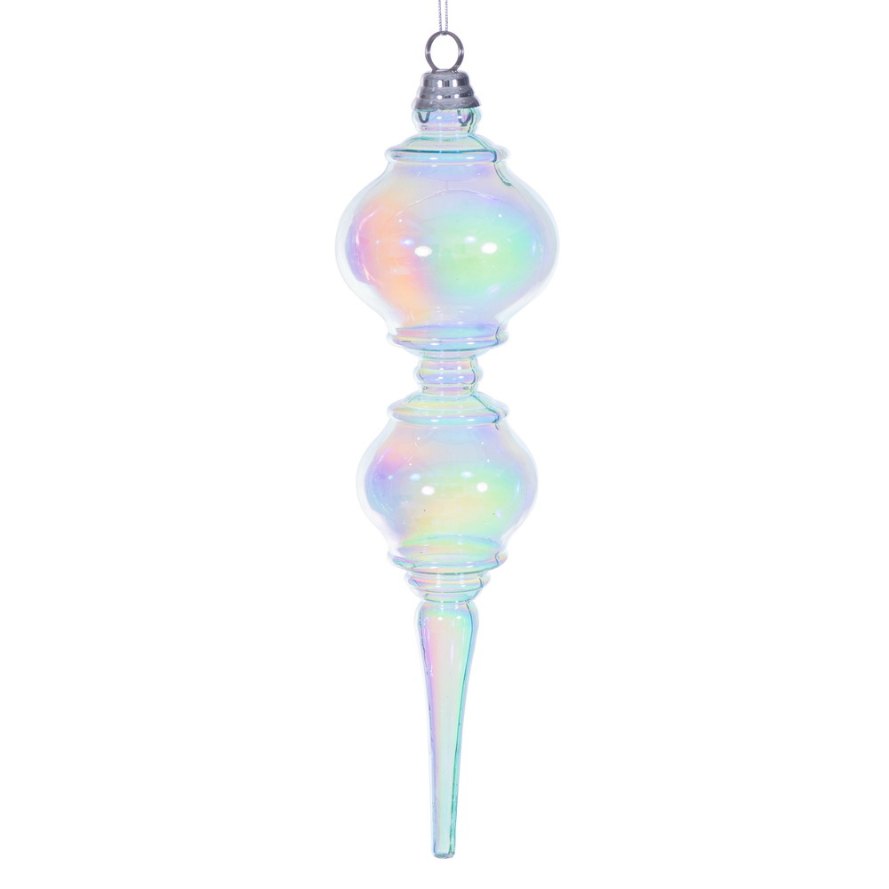 Iridescent Finial Ornament