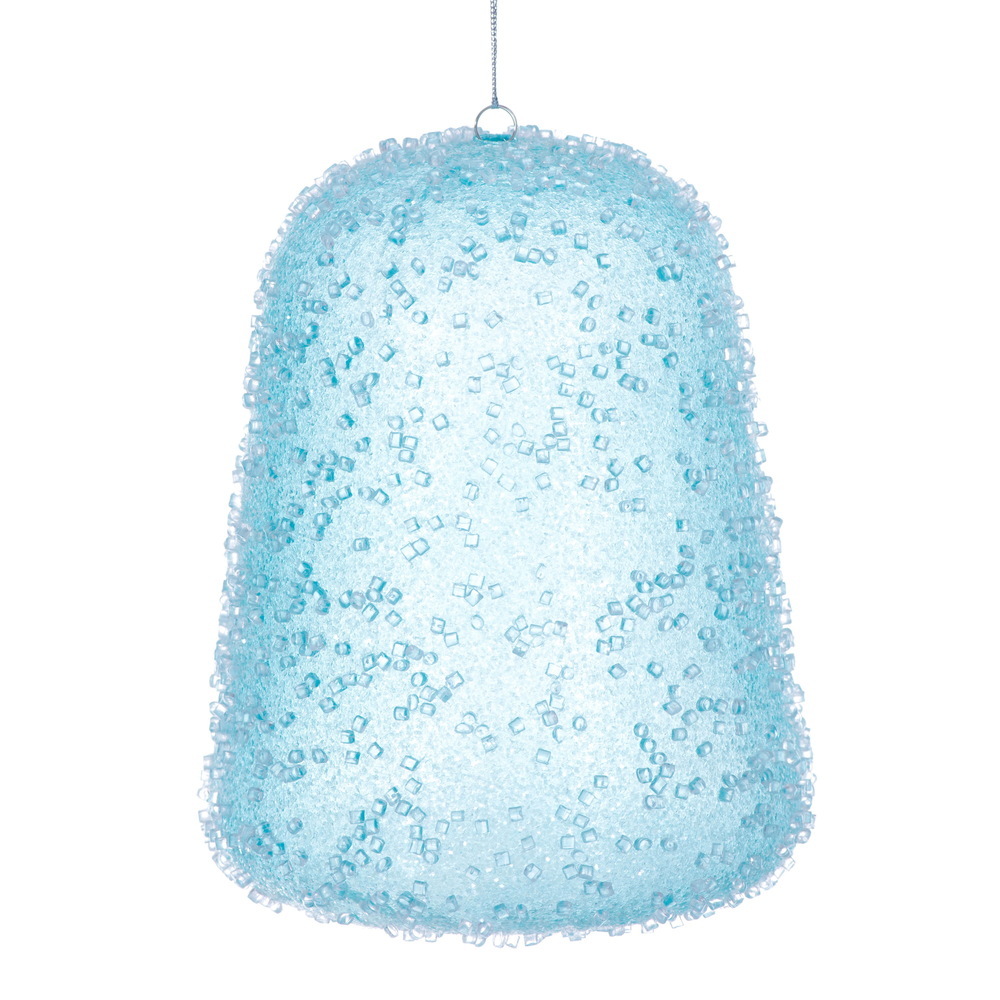 Vickerman 8"  Icy Sugar Gum Drop Ornament