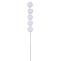 Vickerman 15" Icy Sugar Ball Pick 6/Bag