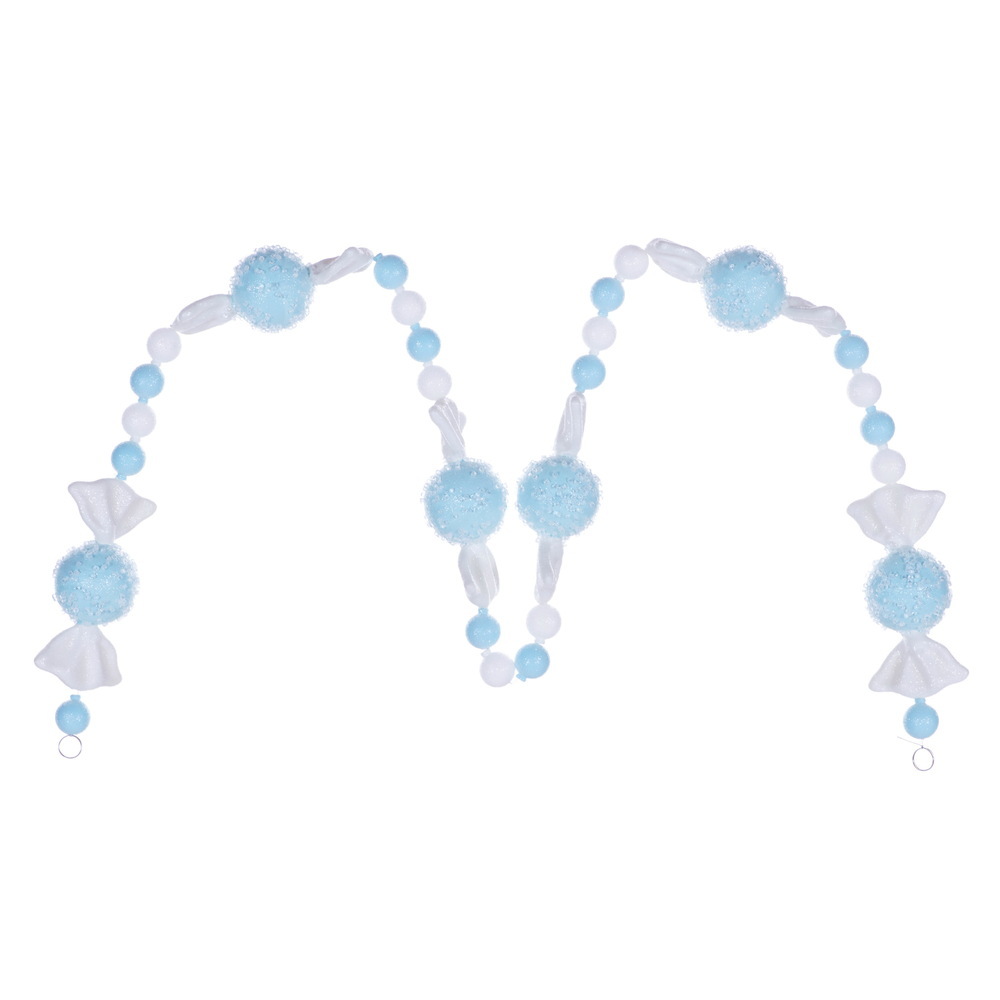6' Icy Sugar Candy Garland