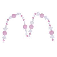 6' Icy Sugar Candy Garland