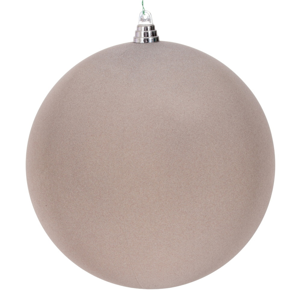 Vickerman Flocked Ball Ornament