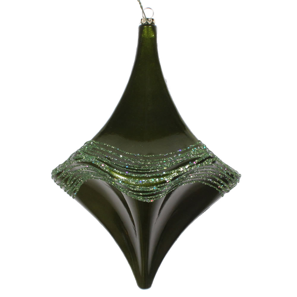 Vickerman Candy Glitter Drop Christmas Ornament
