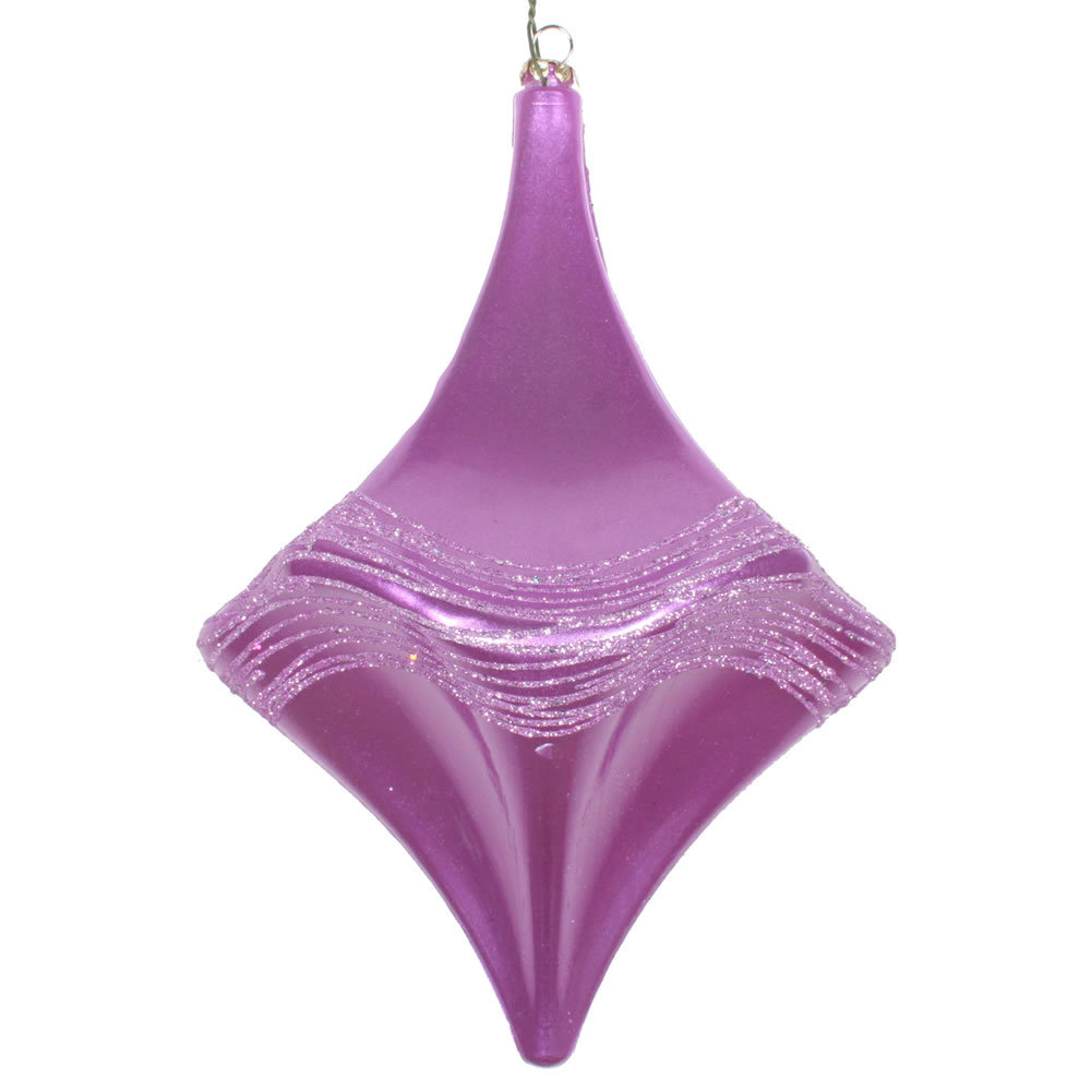 Vickerman Candy Glitter Drop Christmas Ornament