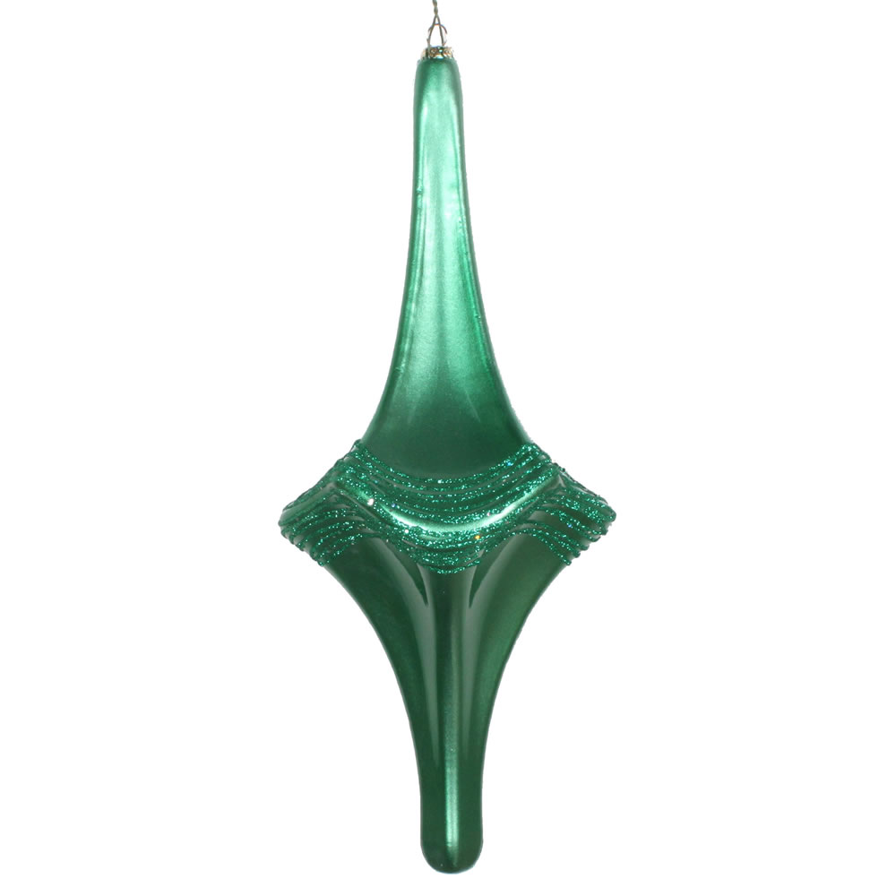 Vickerman Candy Glitter Drop Christmas Ornament