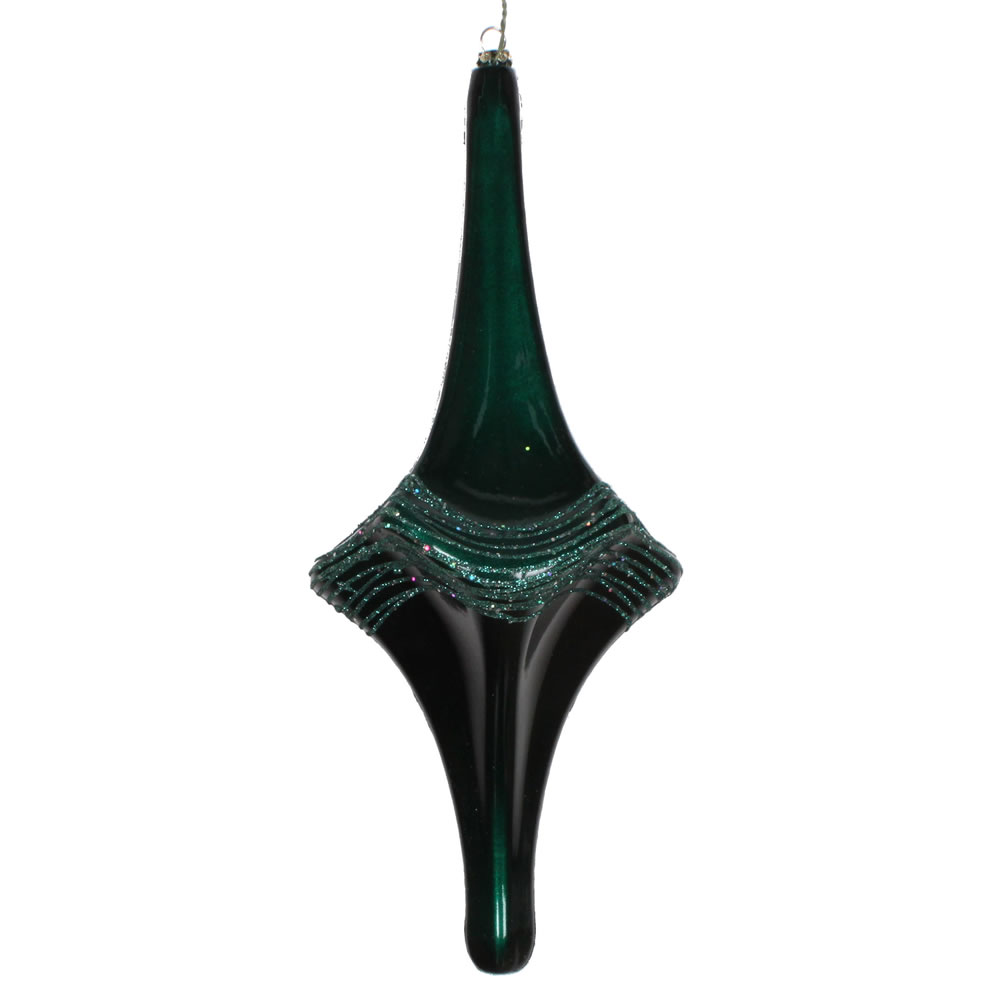 Vickerman Candy Glitter Drop Christmas Ornament