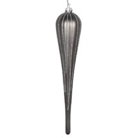 Vickerman Matte Glitter Drop Christmas Ornament