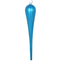 Vickerman Matte Glitter Drop Christmas Ornament