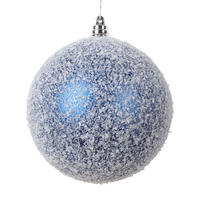 Vickerman 4" Matte Snow Covered Ornament