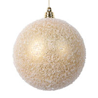 Vickerman 4" Matte Snow Covered Ornament