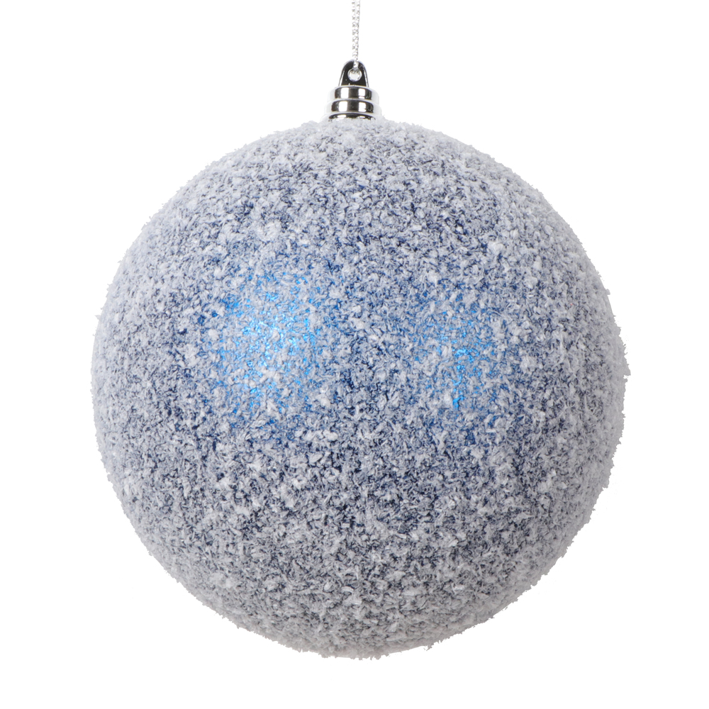 Vickerman 4.75" Matte Snow Covered Ornament