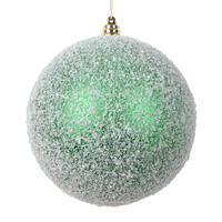 Vickerman 4.75" Matte Snow Covered Ornament