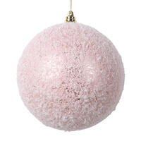 Vickerman 4.75" Matte Snow Covered Ornament