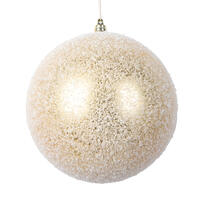 Vickerman 6" Matte Snow Covered Ornament