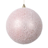 Vickerman 6" Matte Snow Covered Ornament
