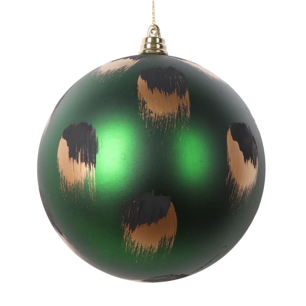 Vickerman 4.75" Matte Brush Stroke Ball Ornament