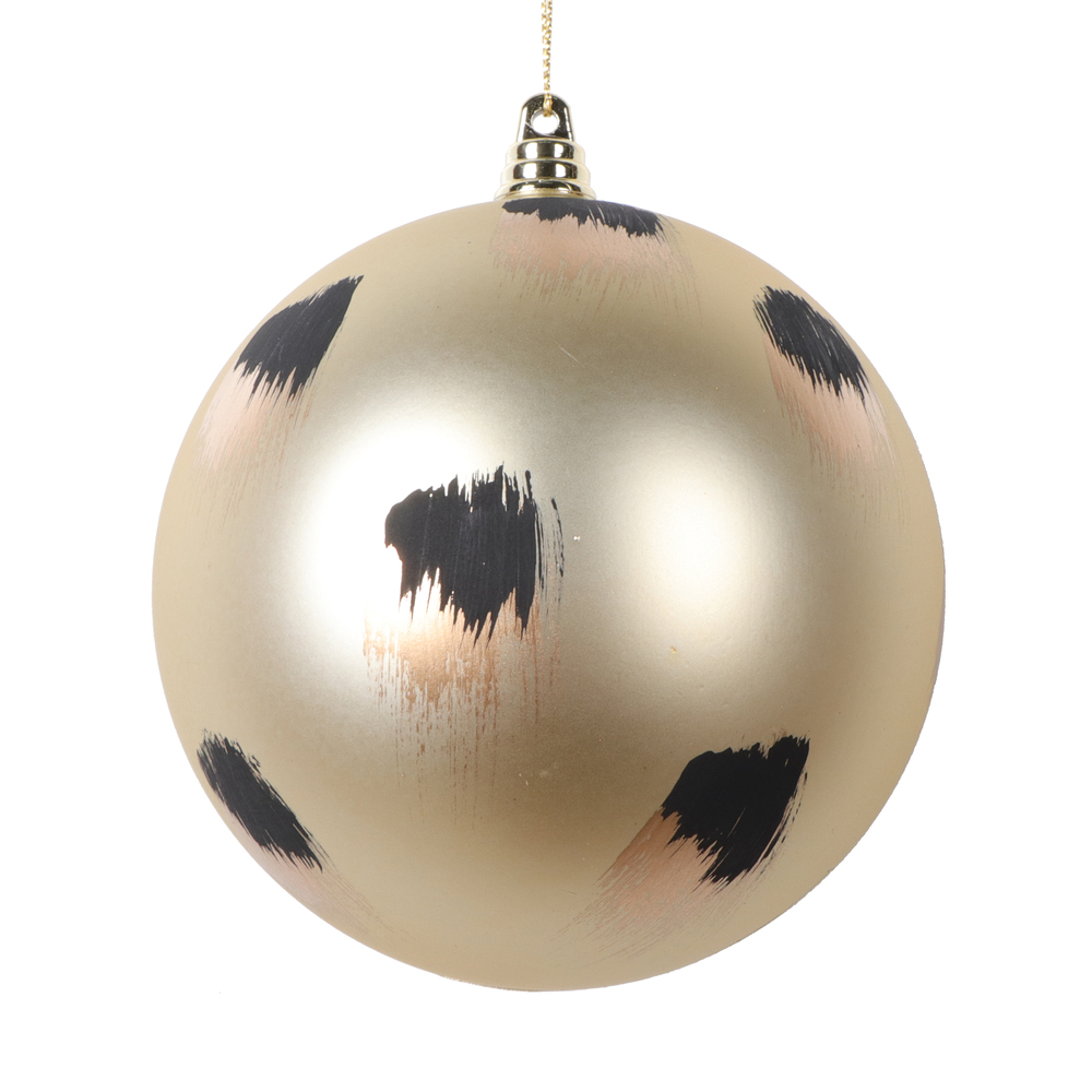 Vickerman 4.75" Matte Brush Stroke Ball Ornament