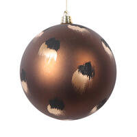 Vickerman 4.75" Matte Brush Stroke Ball Ornament