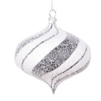 Vickerman Swirl Onion Ornament