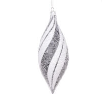 Vickerman Swirl Shuttle Ornament