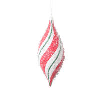 Vickerman Swirl Shuttle Ornament