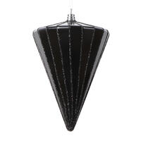 Vickerman 6" Shiny Cone Ornament
