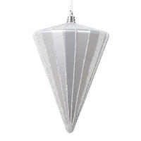 Vickerman 6" Matte Cone Ornament