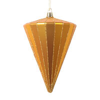 Vickerman 6" Matte Cone Ornament