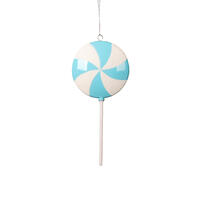 Vickerman 9" Flat Round Lollipop