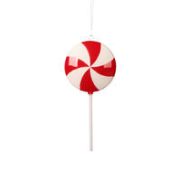 Vickerman 9" Flat Round Lollipop