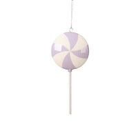 Vickerman 9" Flat Round Lollipop