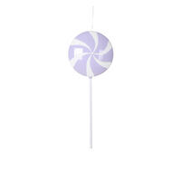 Vickerman 26" Flat Round Lollipop Ornament