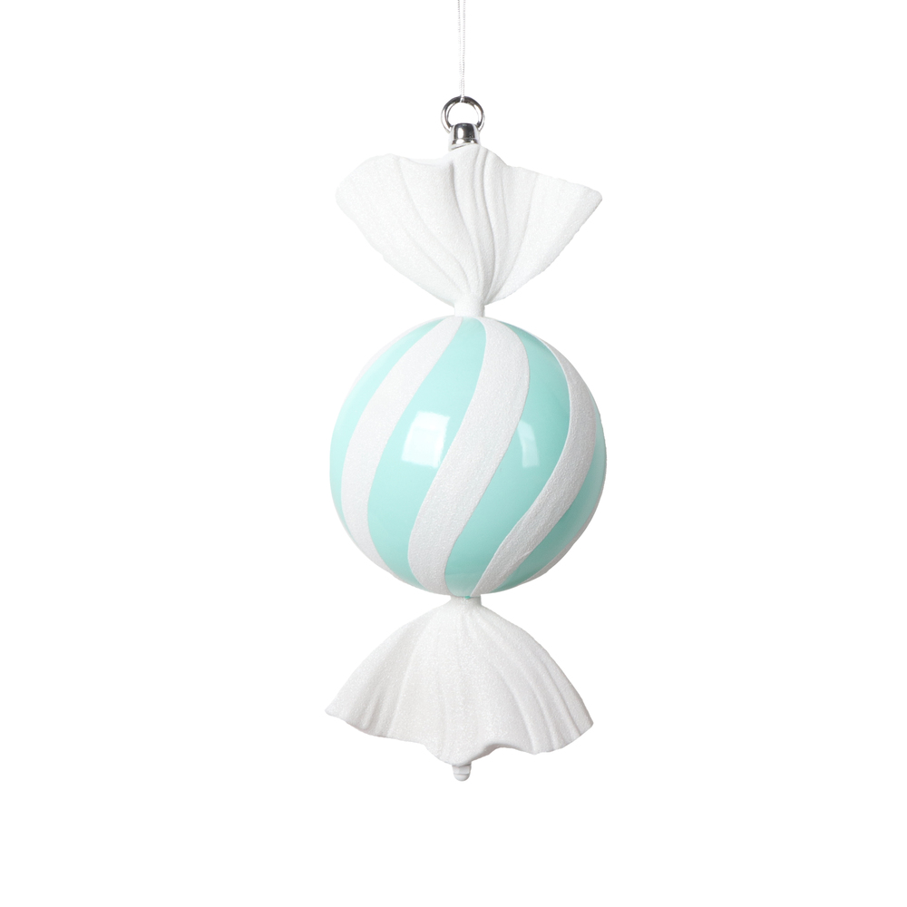 Vickerman 13" Round Swirl Candy