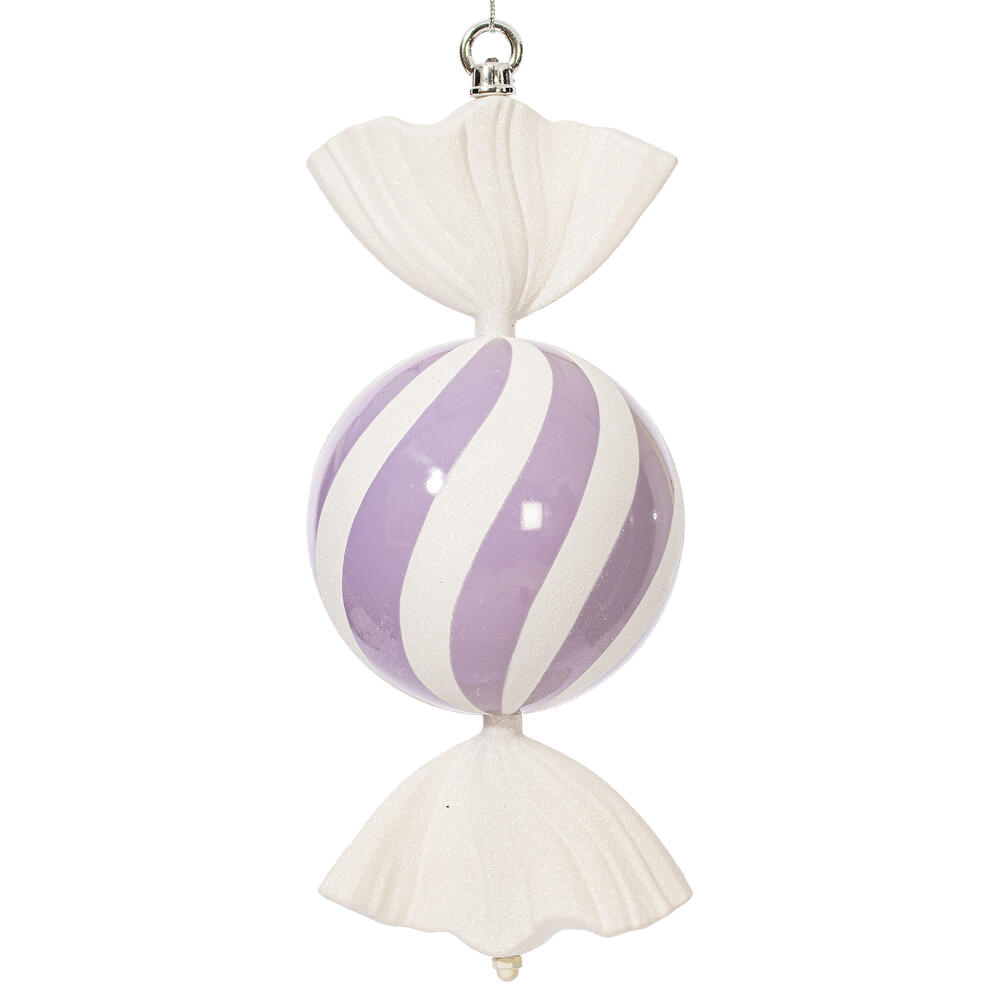 Vickerman 13" Round Swirl Candy